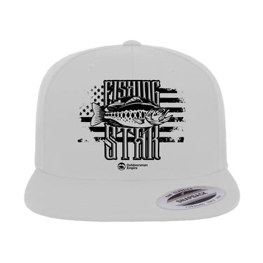 Fishing Star Flat Bill Cap